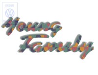 Heckschriftzug YOUNG FAMILY