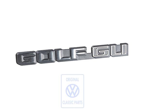 Schriftzug für Golf 1 Cabriolet