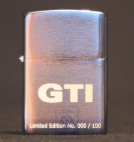 Zippo Feuerzeug Golf IV GTI