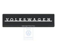 Kennzeichenschild Volkswagen