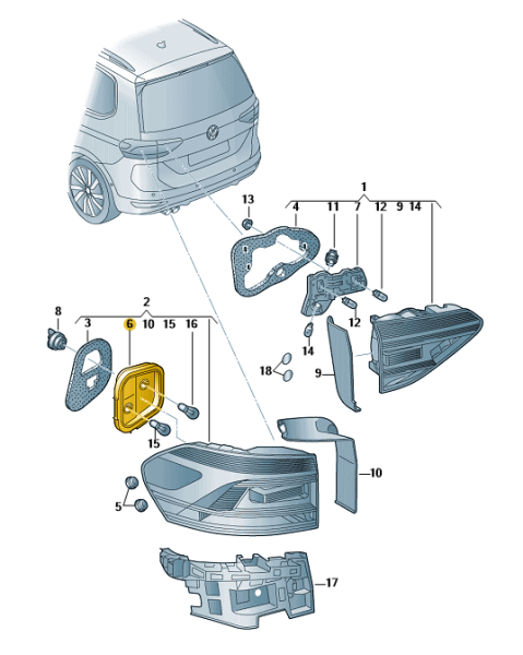 Lampenträger 5TA945257A