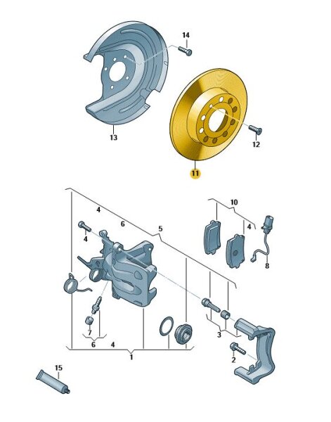 Bremsscheibe 2N0615601