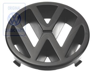 Schwarzes VW-Zeichen vorn für T3 Bulli 251853601A