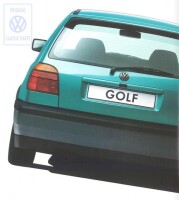 Stoßfängerabdeckung hinten für Golf 3 GT...