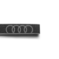 Audi Schlüsselanhänger Schlaufe, grau