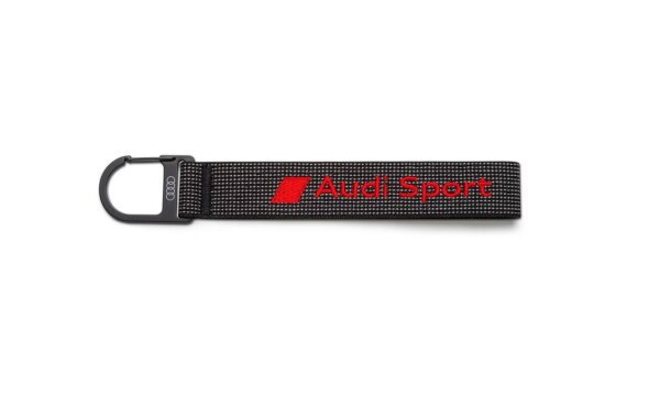 Audi Sport Schlüsselanhänger Schlaufe, schwarz 3182400400