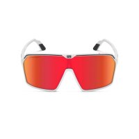 Audi Sport Sonnenbrille verspiegelt, weiß/rot