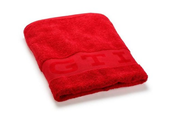 Original VW GTI Badehandtuch rot