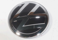 VW-Emblem chromglanz/schwarz