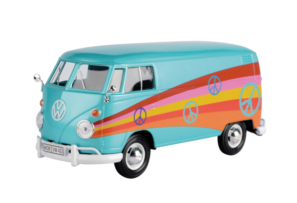 VW T1 Modellauto 1:24 Türkis