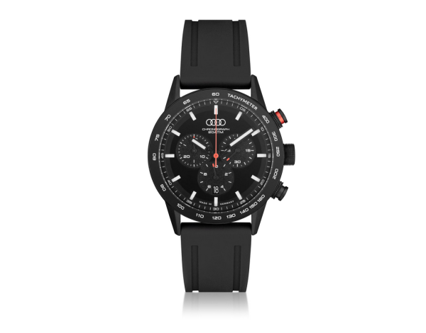 Audi Chronograph schwarz