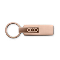 Audi Schlüsselanhänger Edelstahl rosé