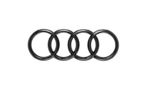 Audi Ringe schwarz