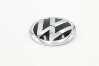 VW Emblem schwarz/chrom