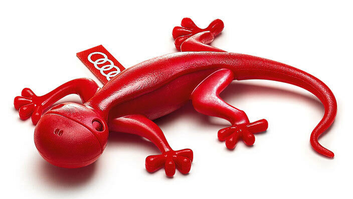 Original Audi Duftgecko Lufterfrischer rot blumig 000087009B, 8,50 €
