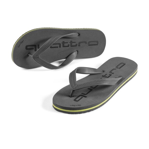 Original Audi quattro Zehentrenner flip flop grau 37/38 3291800001