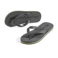 Original Audi quattro Zehentrenner flip flop grau 37/38 3291800001