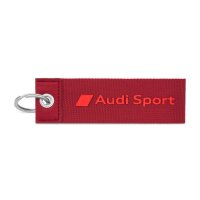 Original Audi Sport Schlüßelanhänger 3D-Print Rot 3182000300