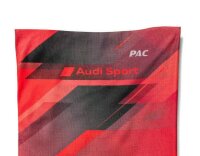 Original Audi Sport Multifunktions Schlauchtuch Schal Rot Grau 3132001900