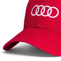 Original Audi Collection Unisex Baseballkappe Cap Rot...