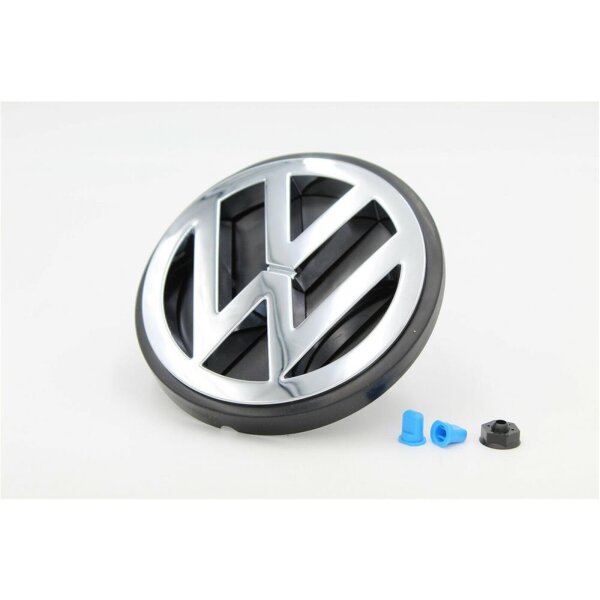 Original VW T4 Zeichen Logo Emblem + Befestigung Heckklappe 701853601F DRR
