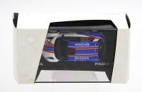 Original Skoda Fabia R5 Modellauto 1:43 100 Years CZ...