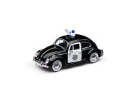 Original VW Modellauto Käfer Polizei 1:24 schwarz...