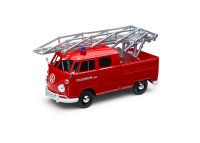 Original VW Modellauto T1 Feuerwehr rot 1:24 1H2099303B